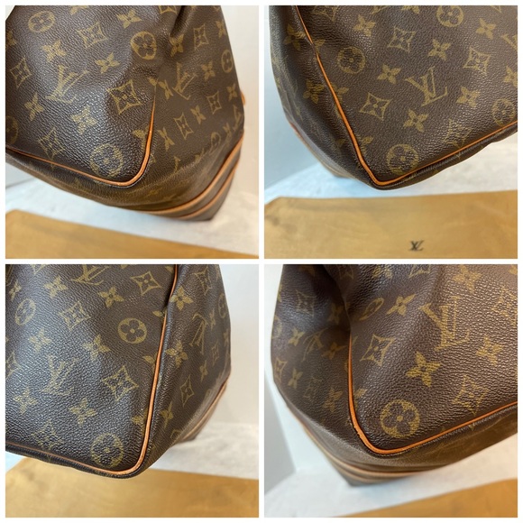 LOUIS VUITTON MONOGRAM KEEPALL 50 BANDOULIERE TRAVEL BAG - Picture 11 of 14